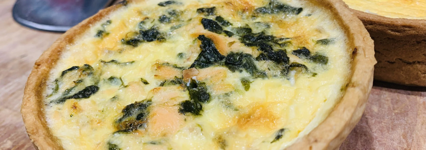 Bruschettas, pizzas et quiches