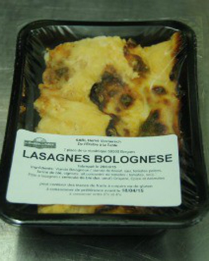 Lasagnes bolognaise