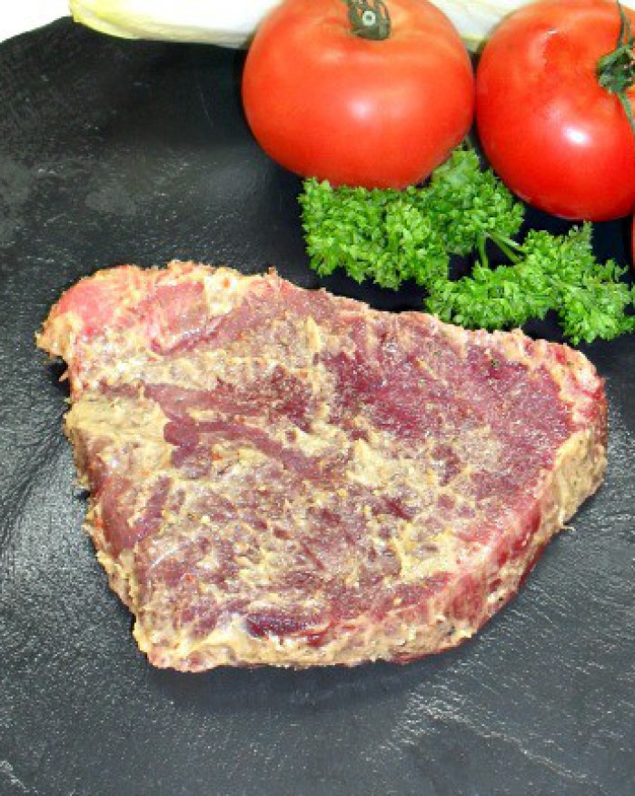 Steaks de boeuf aux 3 poivres