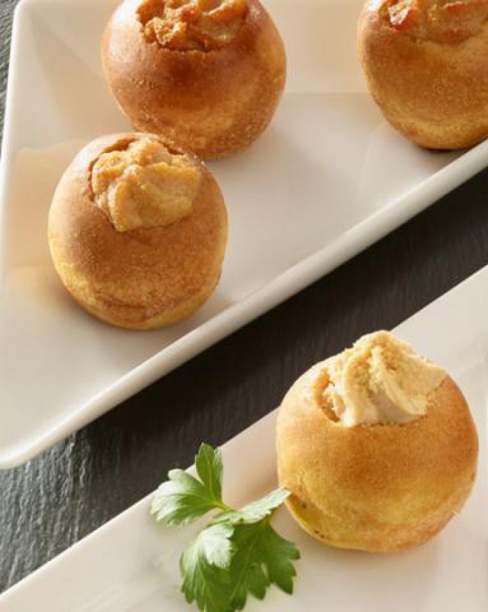 Briochettes au foie gras