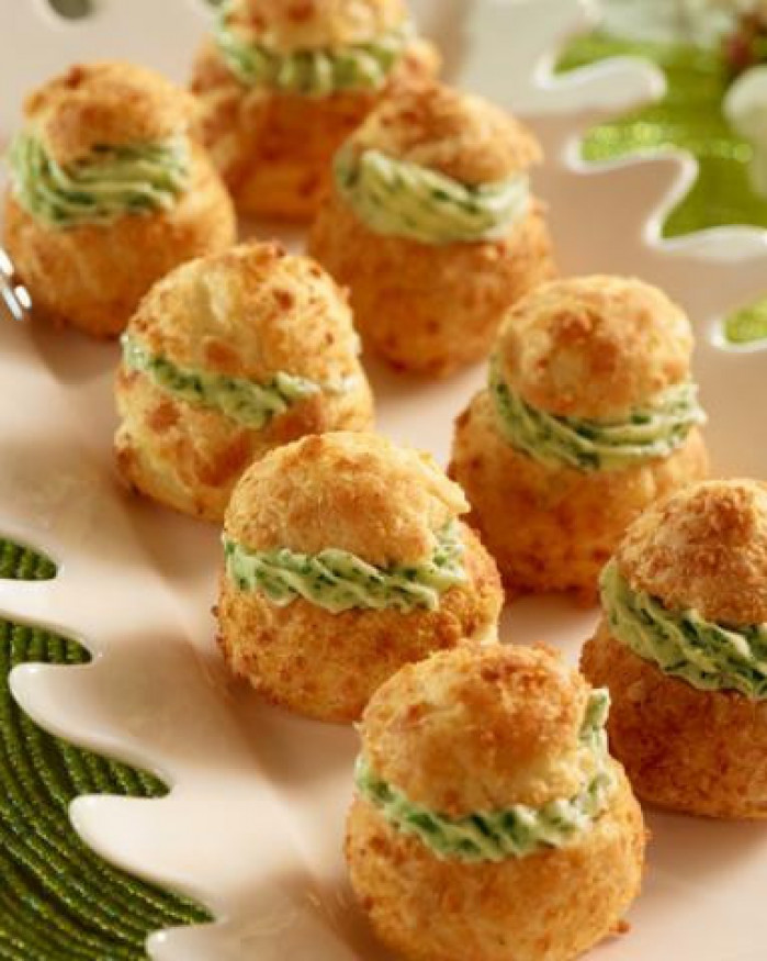 Choux croquants aux escargots de Bourgogne