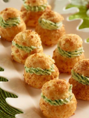 Choux croquants aux escargots de Bourgogne