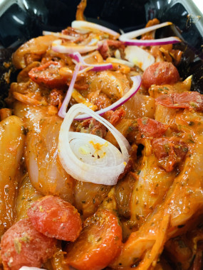 Aiguillettes de poulet Tomate Origan