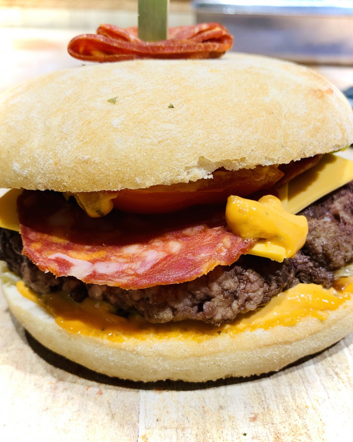 Hamburger Chorizo