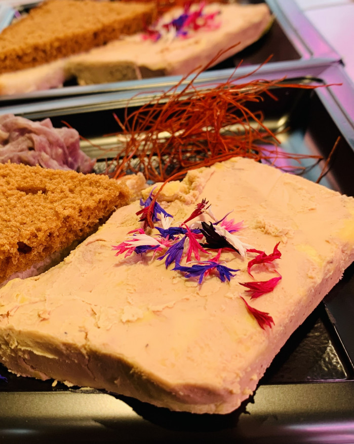 Assiette de foie gras maison