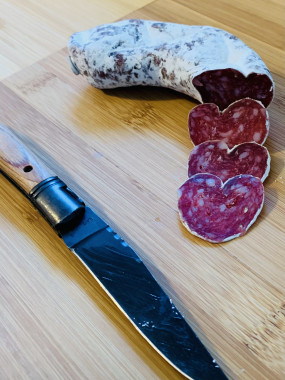 Saucisse à la perche